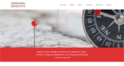 Desktop Screenshot of designingdestiny.com